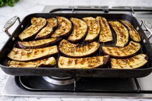 חציל על הפלנצ'ה