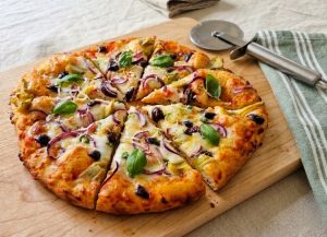 פיצה ביתית טעימה